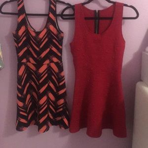 2 Charlotte reuse skater dresses